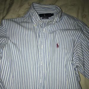 Striped Medium Ralph Lauren Button Down Shirt